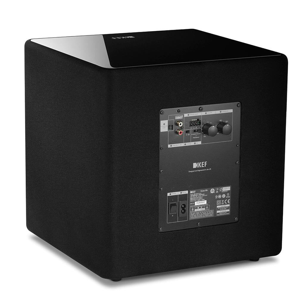 KEF Kube 10b 300W Powered Subwoofer - Deep Bass Home Theater & Music System for Living Room & Gaming Setup