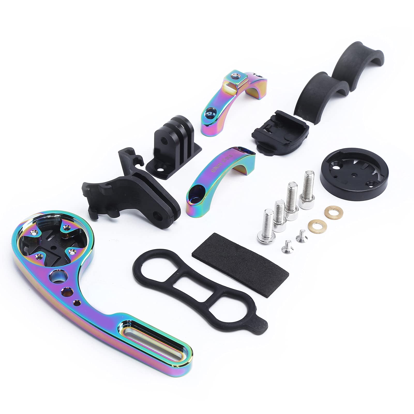 Janzoom 660 Aluminum Alloy Bike Phone Mount - Adjustable & Durable Cycling Phone Holder for iPhone, Samsung - Perfect for Road Biking, Mountain Biking & Commuting