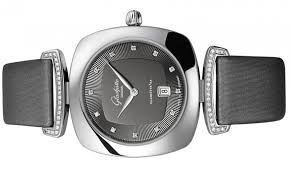 Glashutte Original Lady Collection Pavonia Stainless Steel Diamond Women's Watch - Luxury Dress Watch for Formal Events & Special Occasions