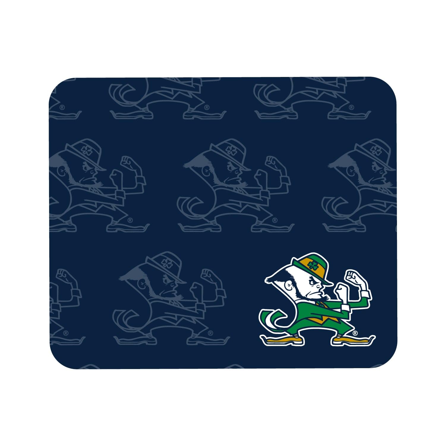 Notre Dame Fighting Irish Mouse Pad - Non-Slip Fabric Gaming & Office Desk Mat - Perfect for Work, Gaming & College Dorm Setup