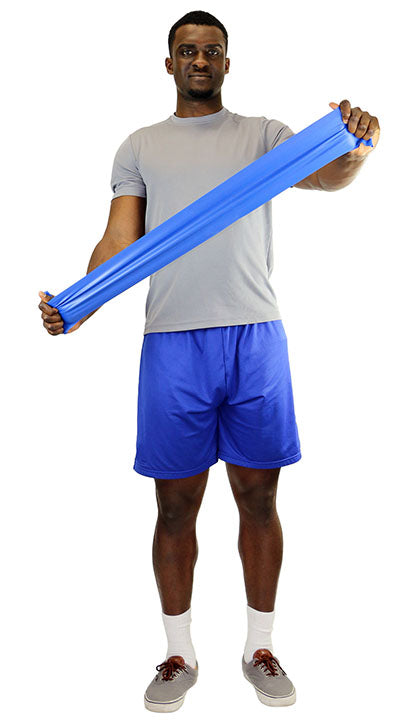 CanDo Pre-Cut Exercise Bands for Strength Training, Physical Therapy, and Home Workouts – Latex Resistance Bands for Fitness, Rehabilitation, and Stretching