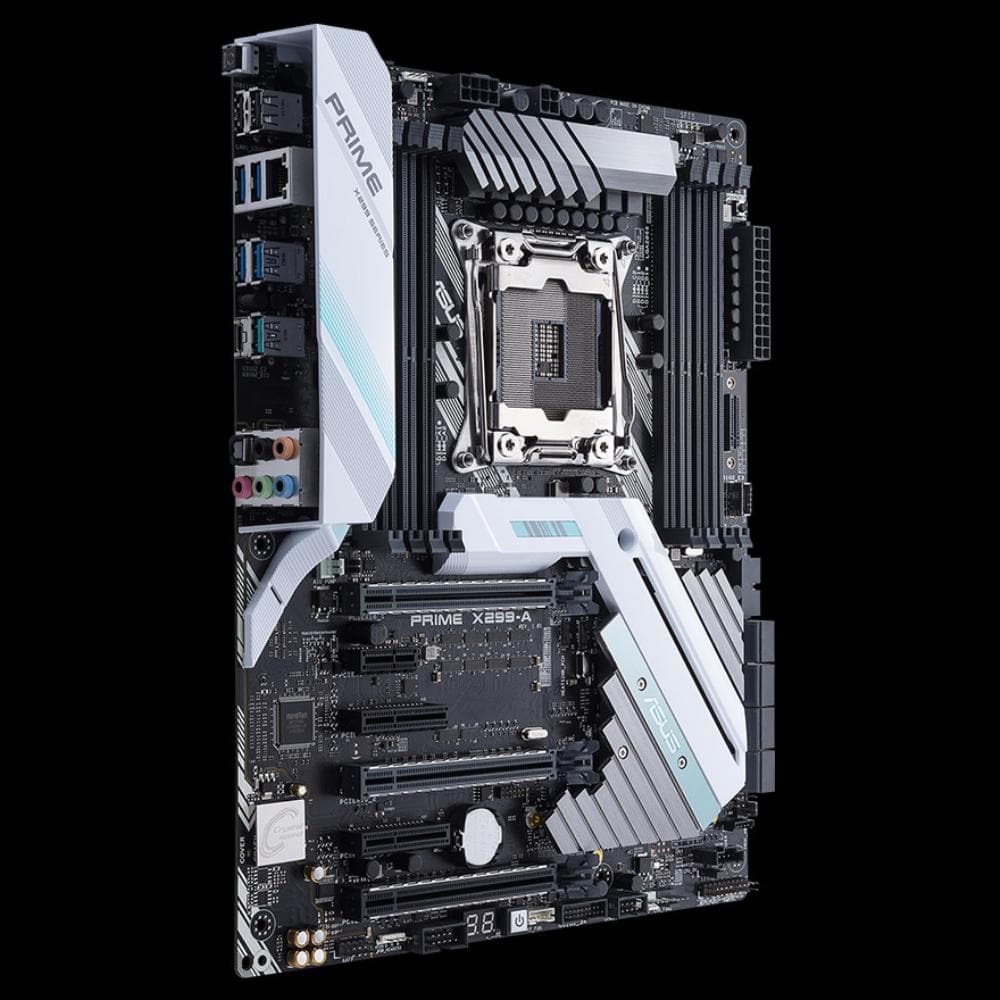 ASUS PRIME X299 Motherboard - LGA 2066 Socket, DDR4, Dual M.2, USB 3.1 - Perfect for Gaming PC Builds, Workstations & Content Creation (3-Year Warranty)