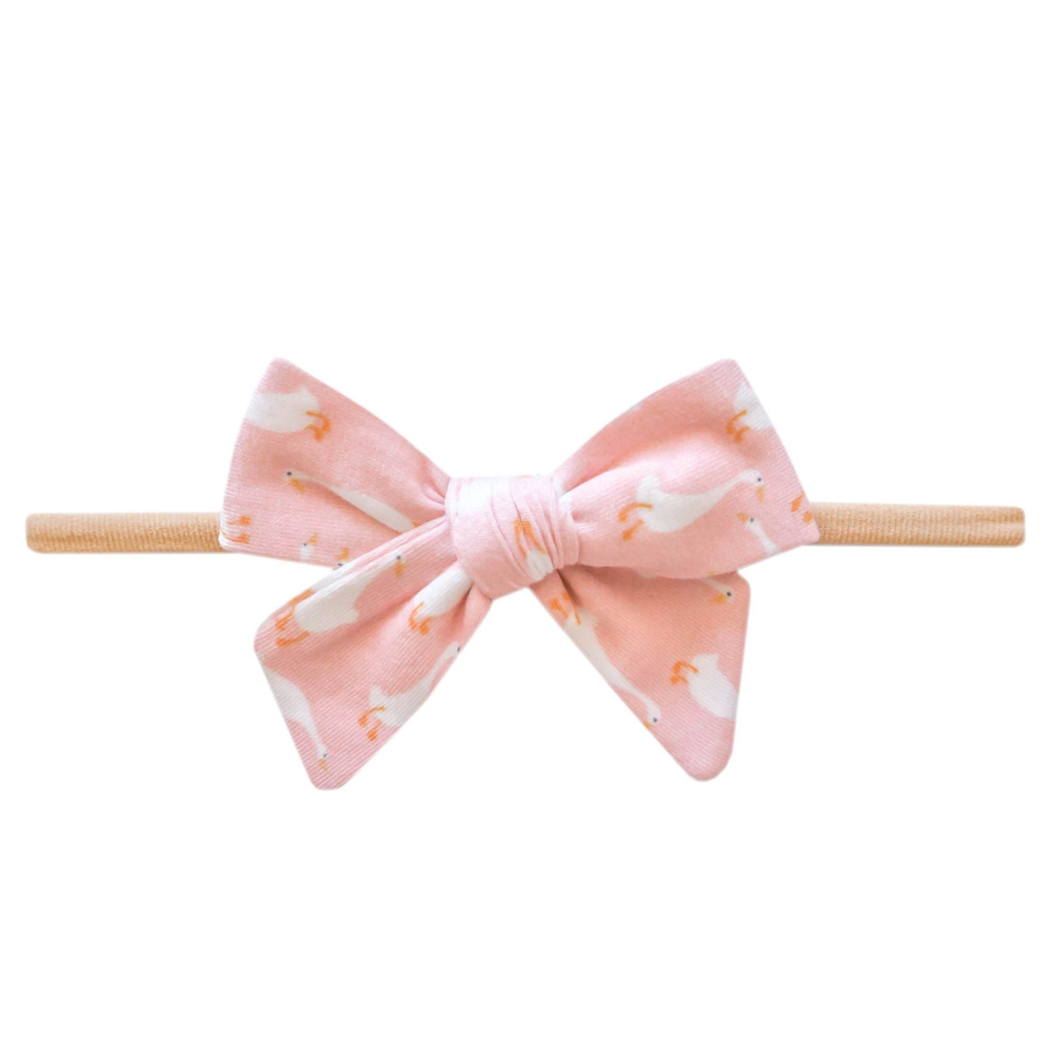 Goosie Classic Baby Headband Bow - Adorable Hair Accessories for Girls & Toddlers - Perfect for Parties, Photos & Everyday Wear