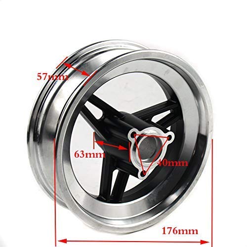 10 Inch Electric Scooter Tires - 10x2.70-6.5 Tubeless Vacuum Wheels for Balanced Scooters | Perfect for Commuting & Urban Travel