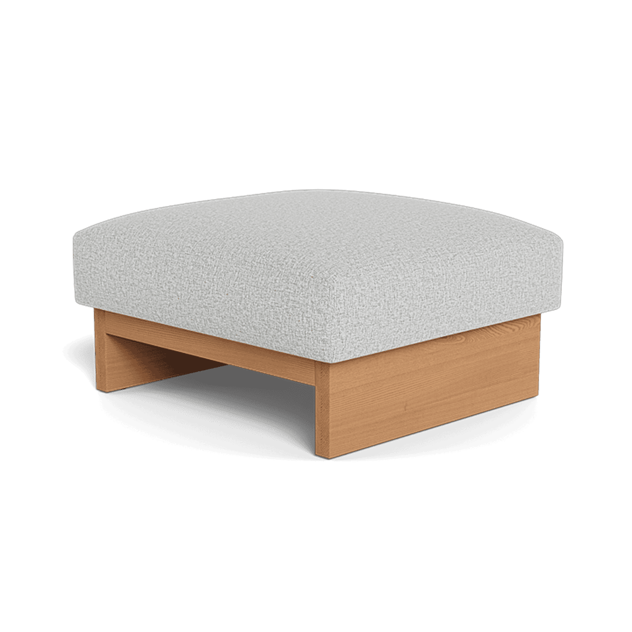 **Catalina Outdoor Ottoman - Waterproof & Weather-Resistant Patio Furniture with Storage - Perfect for Garden, Deck, and Poolside Relaxation**