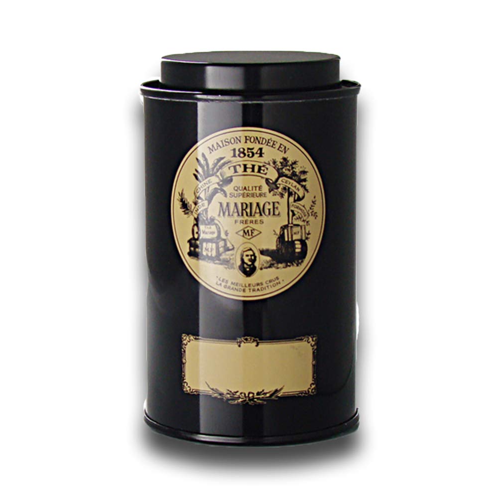 Premium Mariage Frères Paris Tea Gift Set - 3 Classic Black 100G Canisters for Afternoon Tea, Gifting & Special Occasions