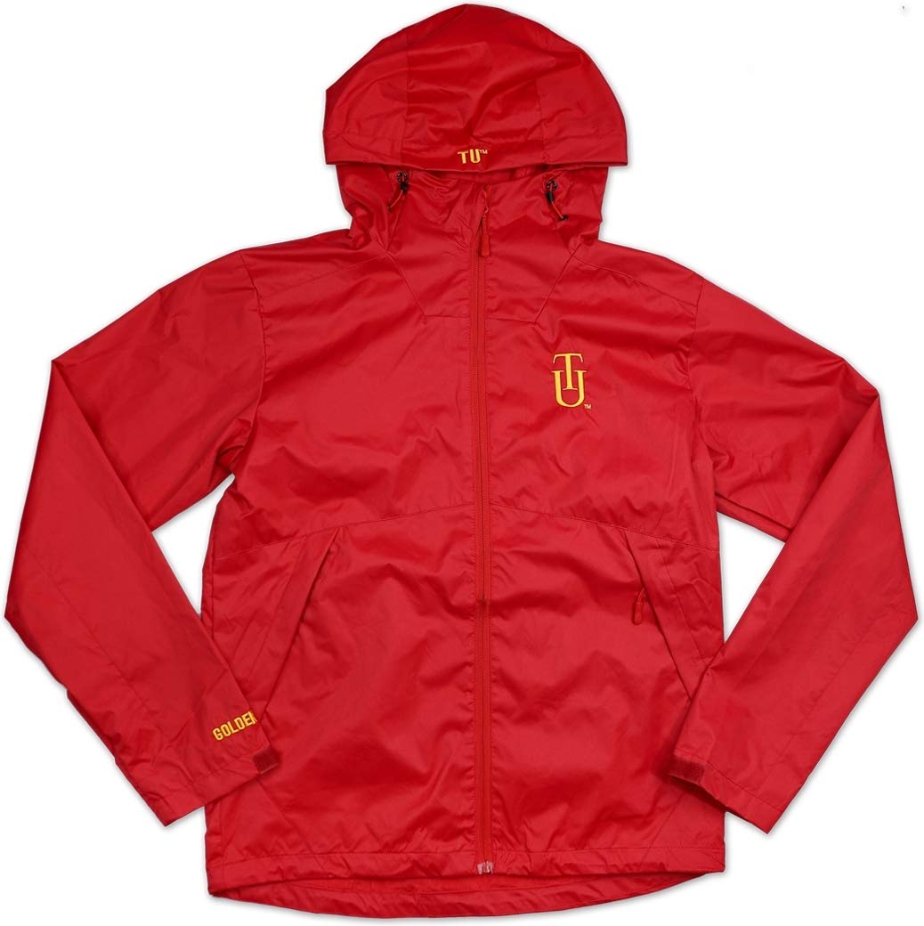Big Boy Tuskegee Golden Tigers S5 Men's Windbreaker Jacket - Lightweight Waterproof Running Jacket for Outdoor Sports & Casual Wear