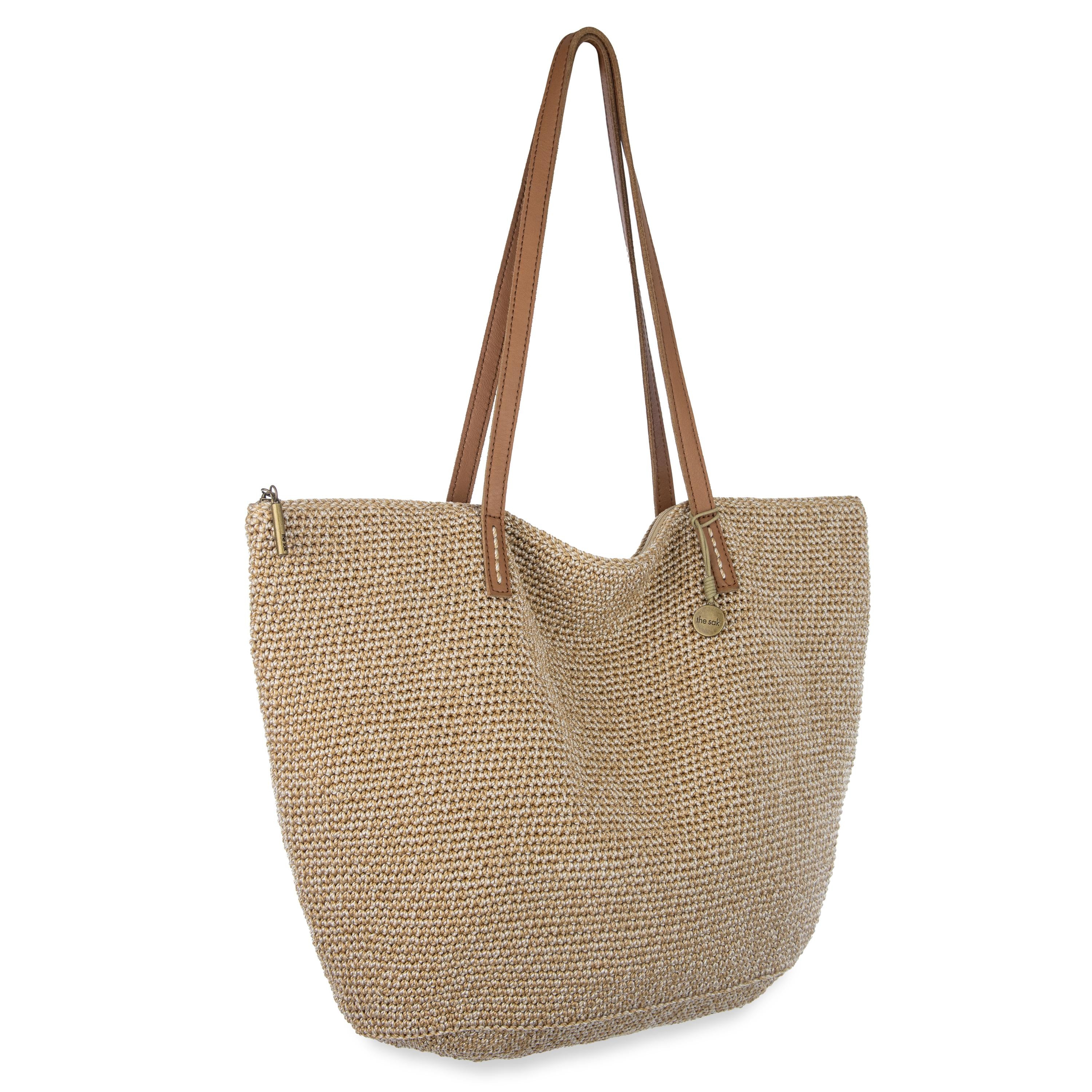 Faye Large Tote Bag for Women - Spacious Canvas Tote with Leather Handles - Perfect for Work, Travel & Shopping | Stylish & Durable Everyday Carryall