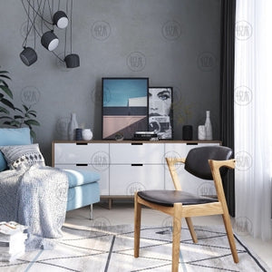 Scandinavian Solid Wood Dining Chair - Modern Wooden Chair for Kitchen, Dining Room & Office - Comfortable & Stylish Home Furniture