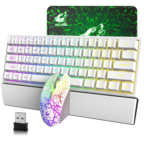 White with Wrist Rest
