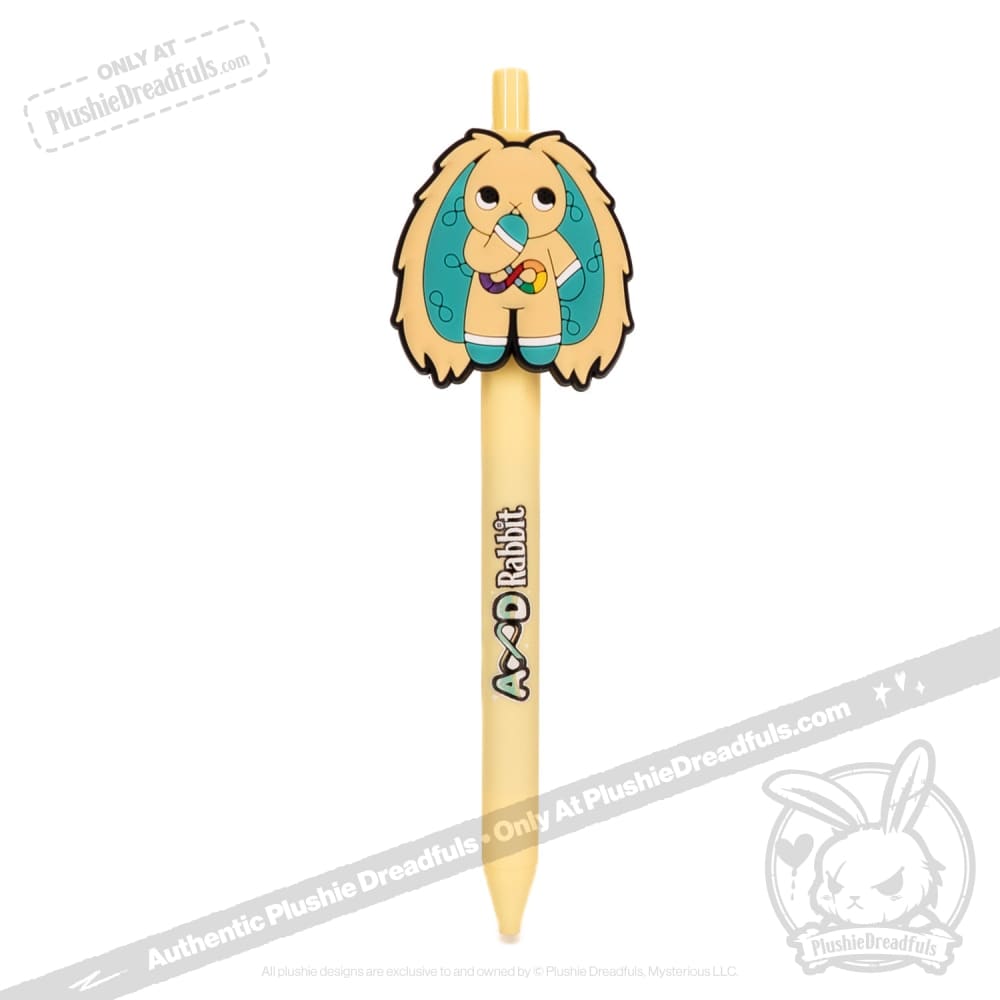Plushie Dreadfuls Character Pens - Cute Kawaii Stuffed Animal Writing Pens for Kids & Adults - Perfect for School, Office, Journaling & Gift Giving