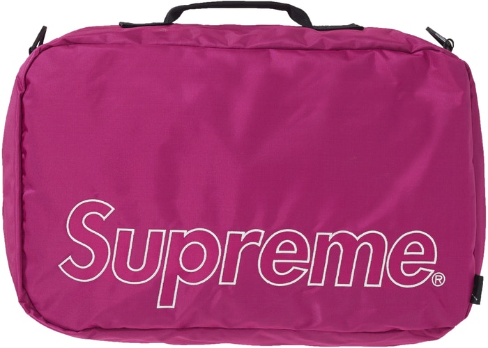 Supreme FW19 Duffle Bag in Magenta - Stylish Travel & Gym Bag for Men & Women | Perfect for Workouts, Travel & Everyday Use