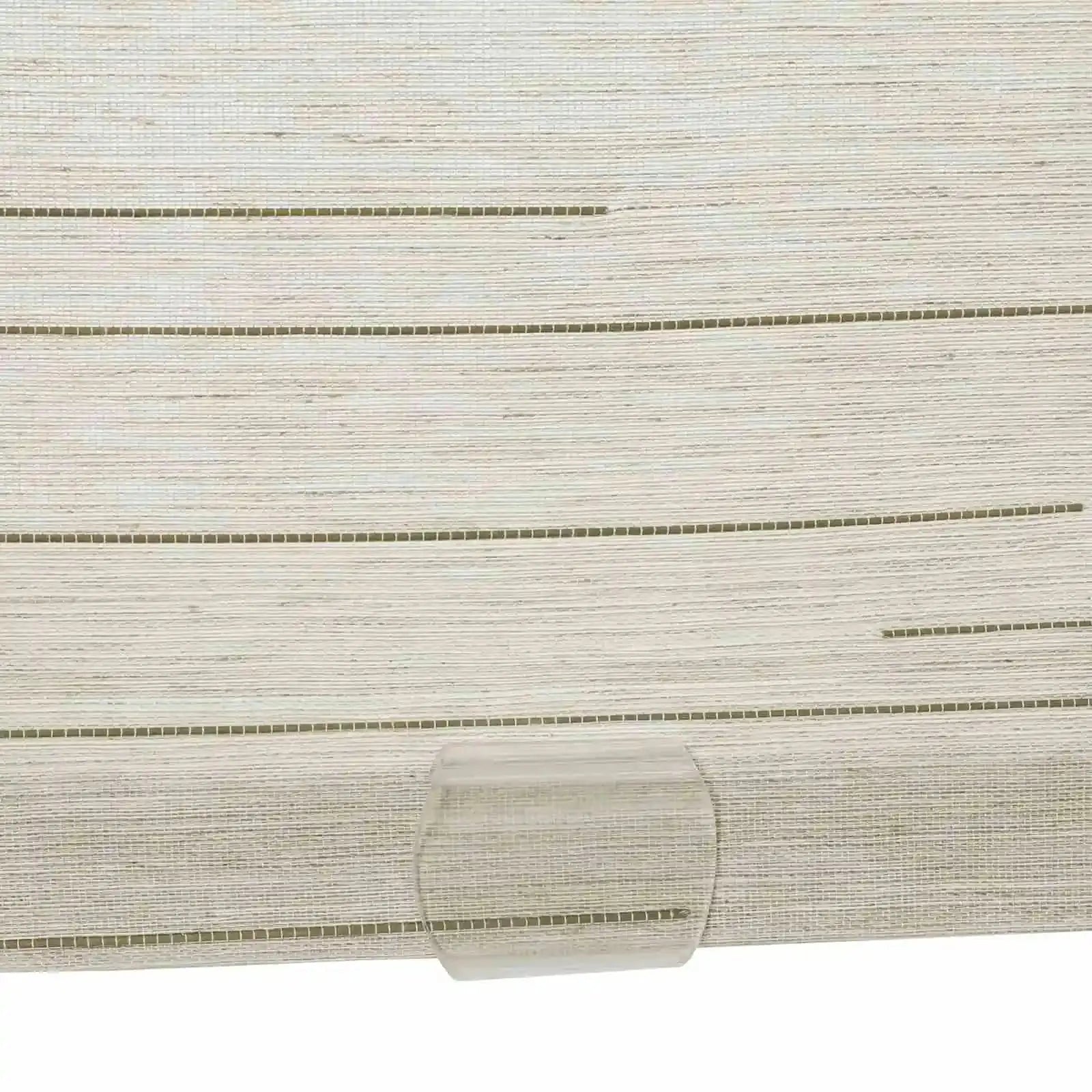 Rae Natural Ramie Bamboo Woven Shades - Series P | Eco-Friendly Window Coverings for Living Room, Bedroom & Patio | Light Filtering & UV Protection