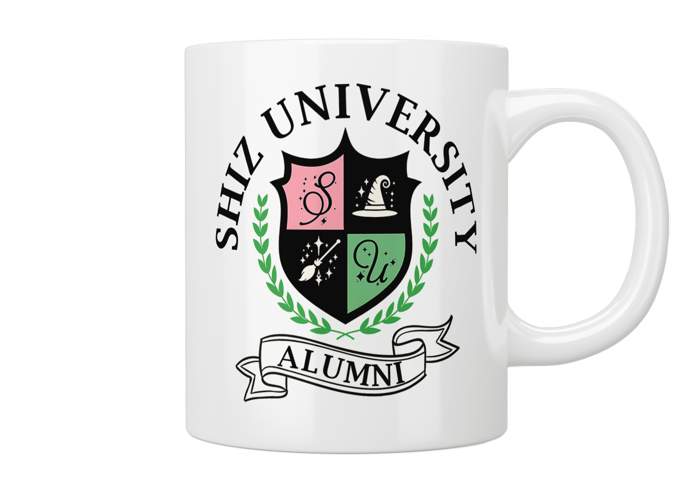 Wicked: Shiz University Mug - Official Themed Coffee Cup for Wicked Musical Fans - Perfect for Hot Drinks, Collectibles, and Broadway Gifts