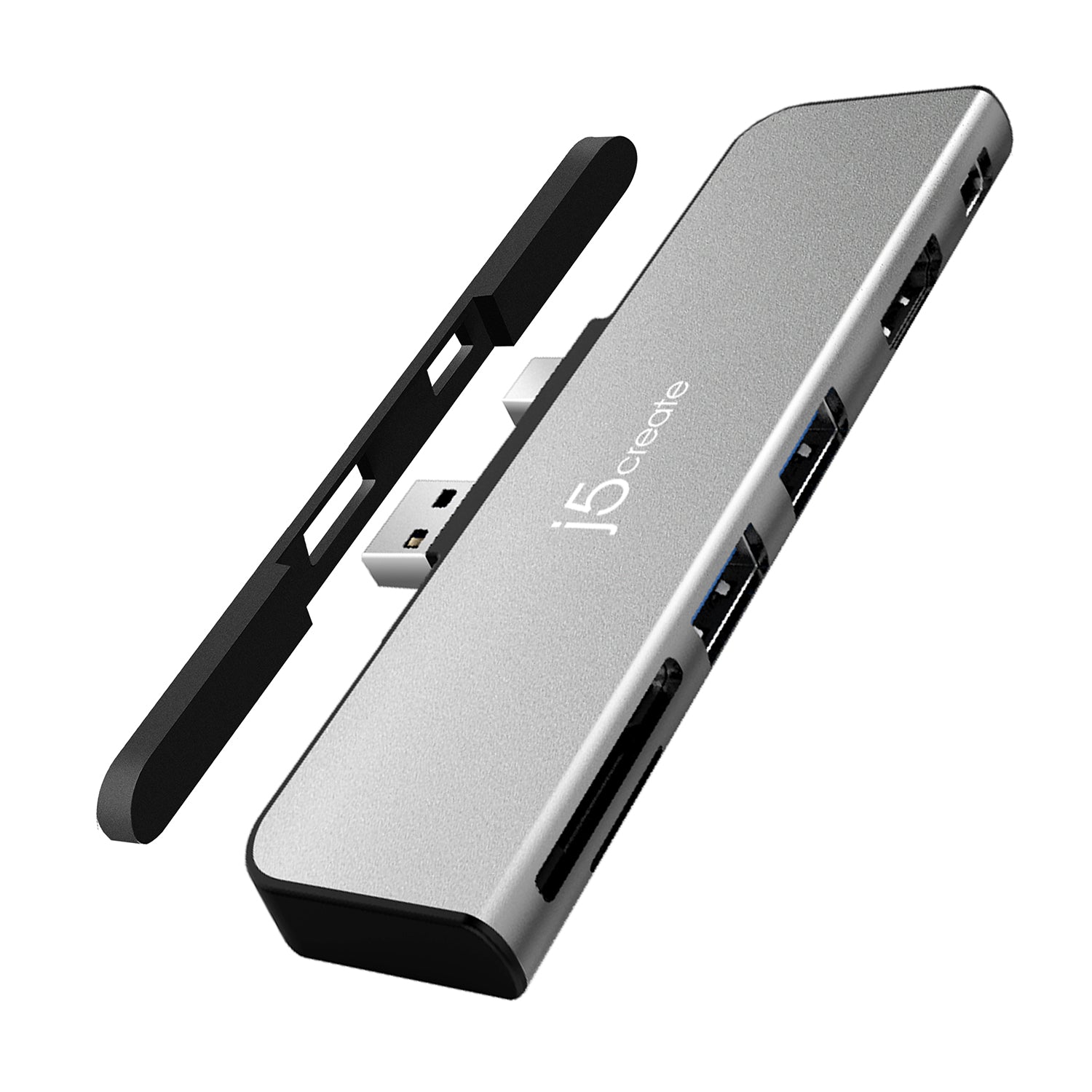ULTADRIVE Mini Dock for Surface Pro 4/5/6 - USB-C Hub with HDMI, USB 3.0 & SD Card Reader - Perfect for Home Office, Business Travel & Remote Work