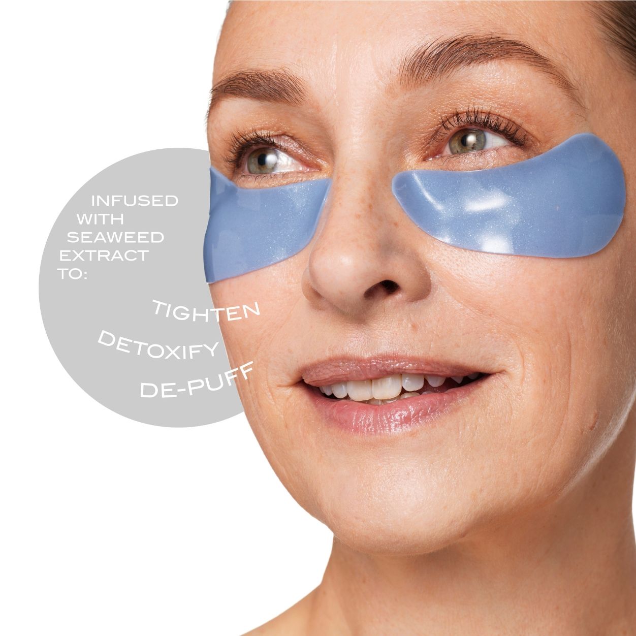 Cooling & De-Puffing Eye Mask for Dark Circles & Puffiness - Soothing Gel Eye Patches for Tired Eyes, Perfect for Morning Routine & Travel Skincare