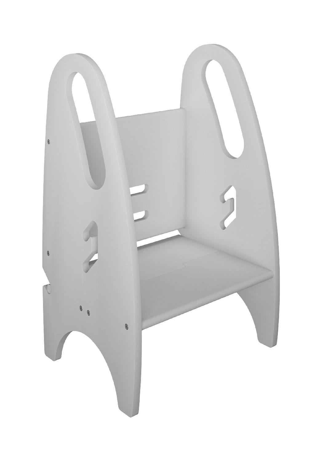 The Little Partners 3-in-1 Step Stool for Kids - Adjustable Learning Tower & Toddler Stool - Perfect for Kitchen, Bathroom & Playroom Safety