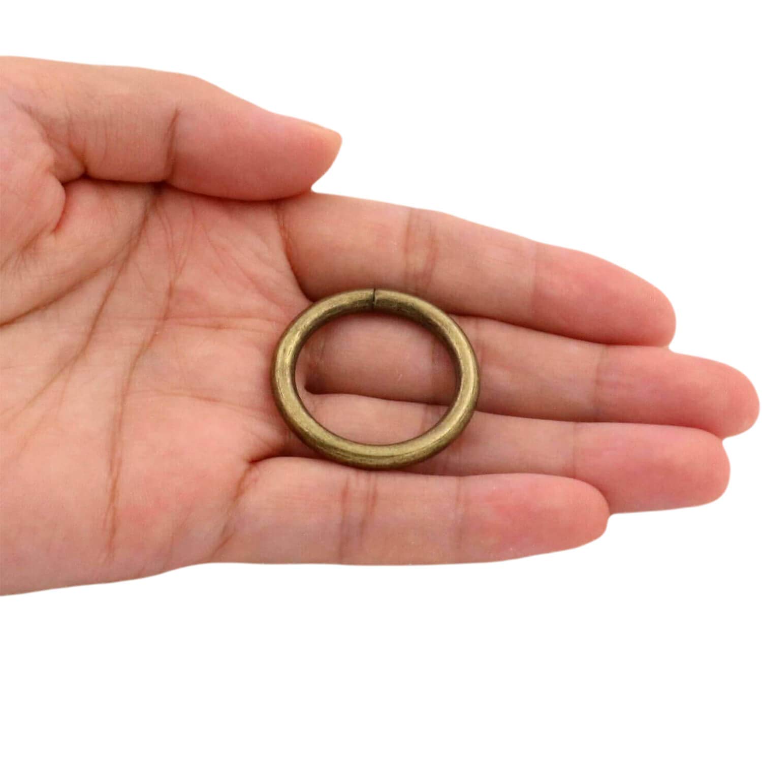 Bronze Metal Annular Ring Buckle - 1