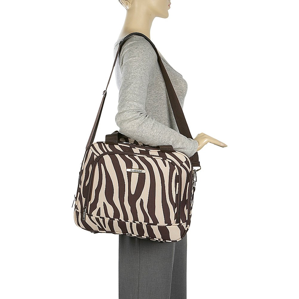 Rockland Fashion Softside Upright Luggage Set with Telescoping Handles - 4-Piece (14/19/24/28 Inch) Carry-On & Checked Bags - Perfect for Travel, Business Trips & Family Vacations
