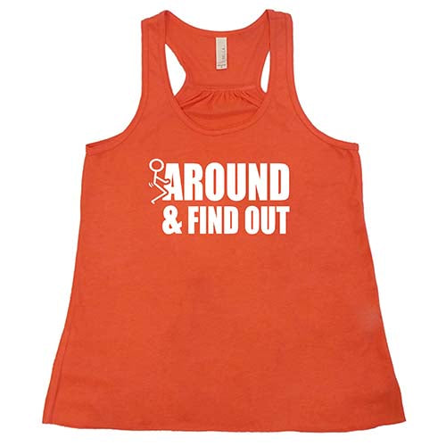 Funny 'Fuck Around & Find Out' Graphic T-Shirt - Trendy Sarcastic Humor Tee for Casual Wear & Street Style