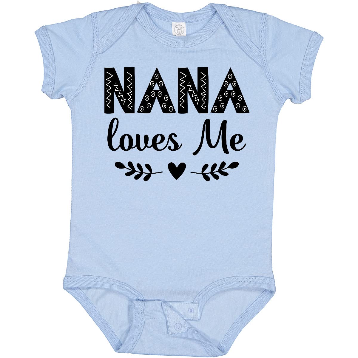 Inktastic Nana Baby Girl Clothes - Cute Baby Bodysuit for Newborns & Infants | Soft Cotton Onesie for Playtime, Family Photos & Daily Wear