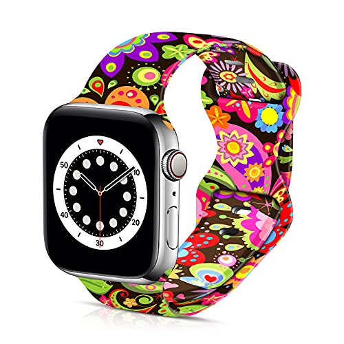 Colorful Flowers Paisley Peace Hippie