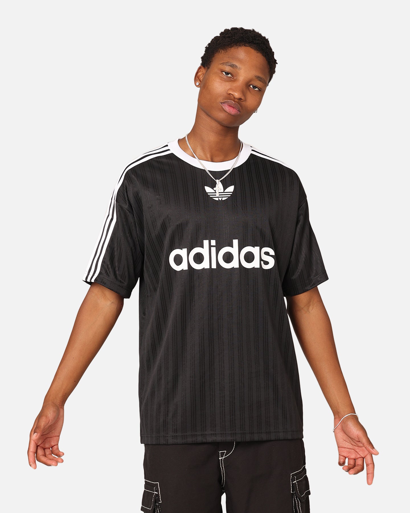 Adidas Adicolor T-Shirt - Better Black/White - Men's Casual Short Sleeve Tee for Streetwear & Everyday Comfort