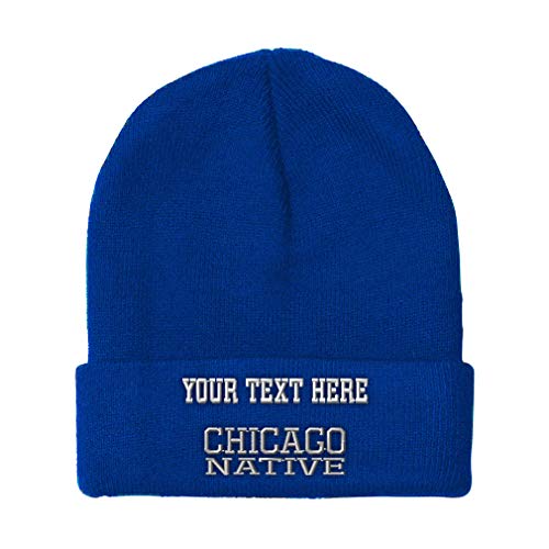 Royal Blue Personalized Text Here