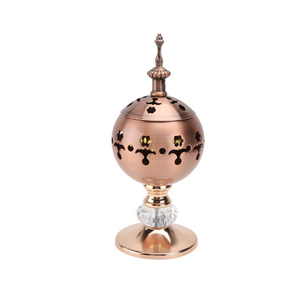 MGWYE European Retro Metal Candlestick Holder - Antique Crystal Candle Holder for Tabletop Decor, Home Decoration & Wedding Centerpiece (Color A) - Perfect for Dining Room, Living Room & Romantic Ambiance