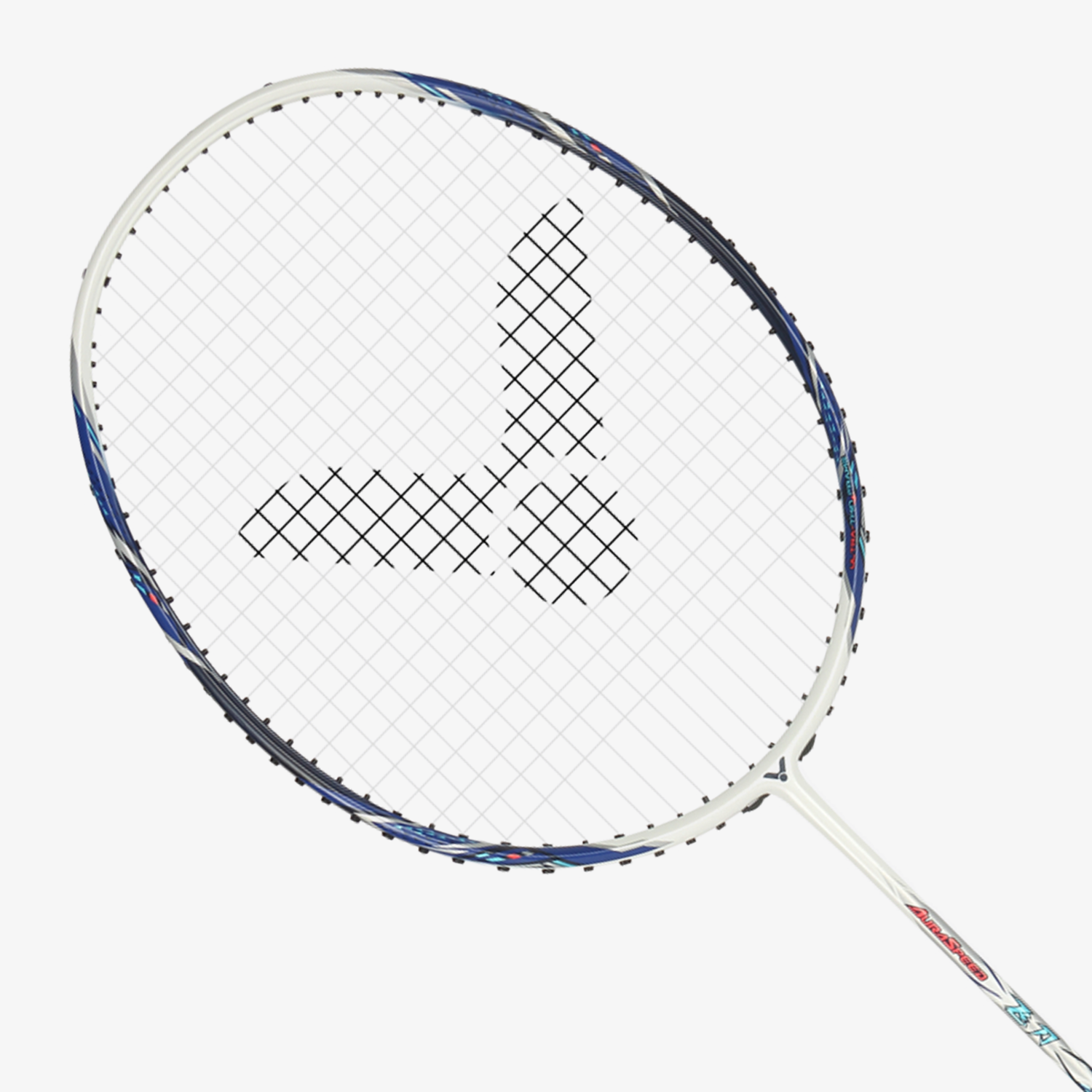 Victor Auraspeed FD ARS FD A Badminton Racket (White) - Pre-Strung for Professional & Recreational Play - Perfect for Tournaments, Training & Casual Games