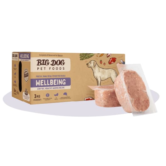 Big Dog BARF Well Being Frozen Raw Dog Food 3kg - Natural Nutrition for Large Breed Dogs | Perfect for Raw Feeding & Healthy Digestion