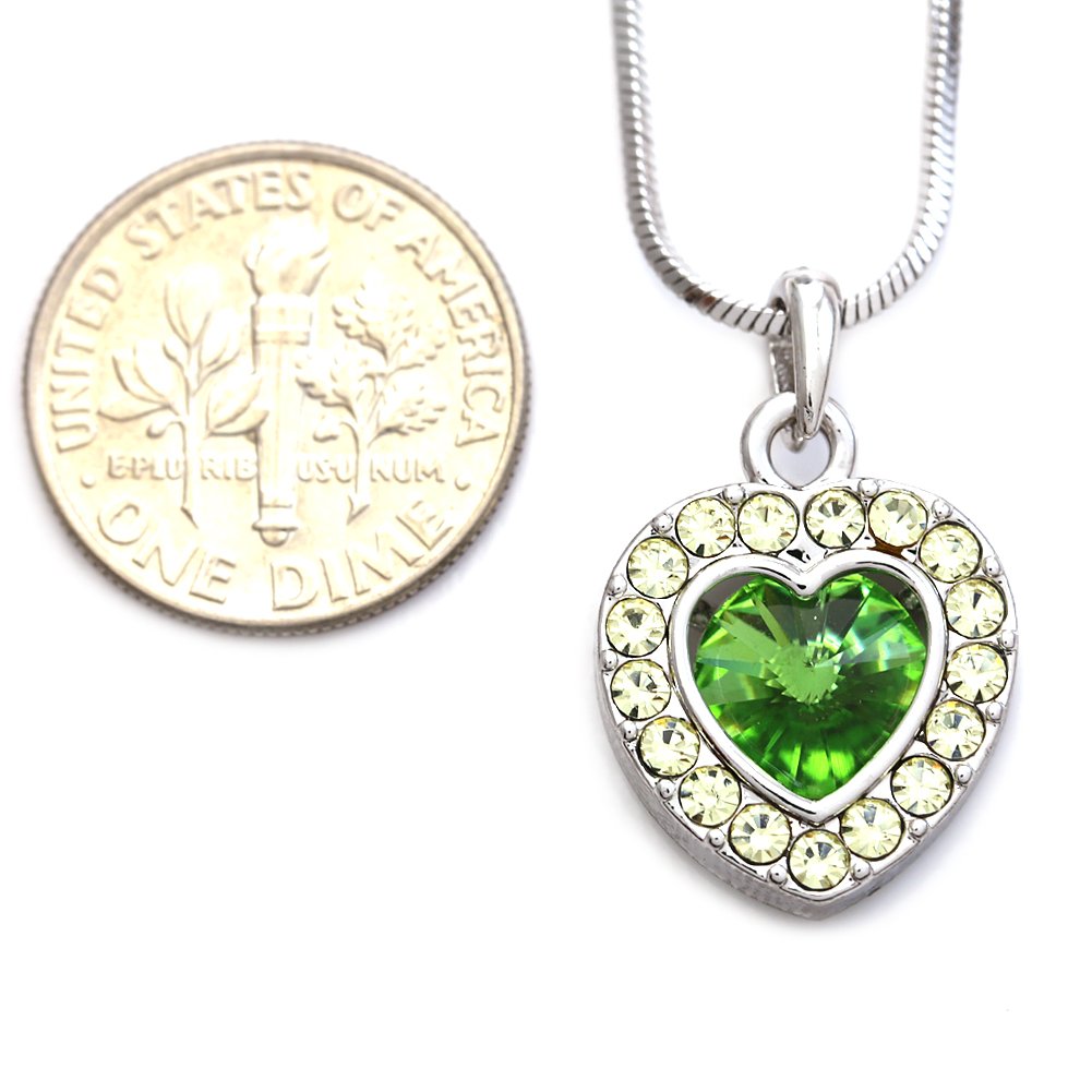 Valentine's Day & Mother's Day Heart Pendant Necklace - Sterling Silver Charm Jewelry Gift for Her - Perfect for Anniversaries, Birthdays & Romantic Occasions