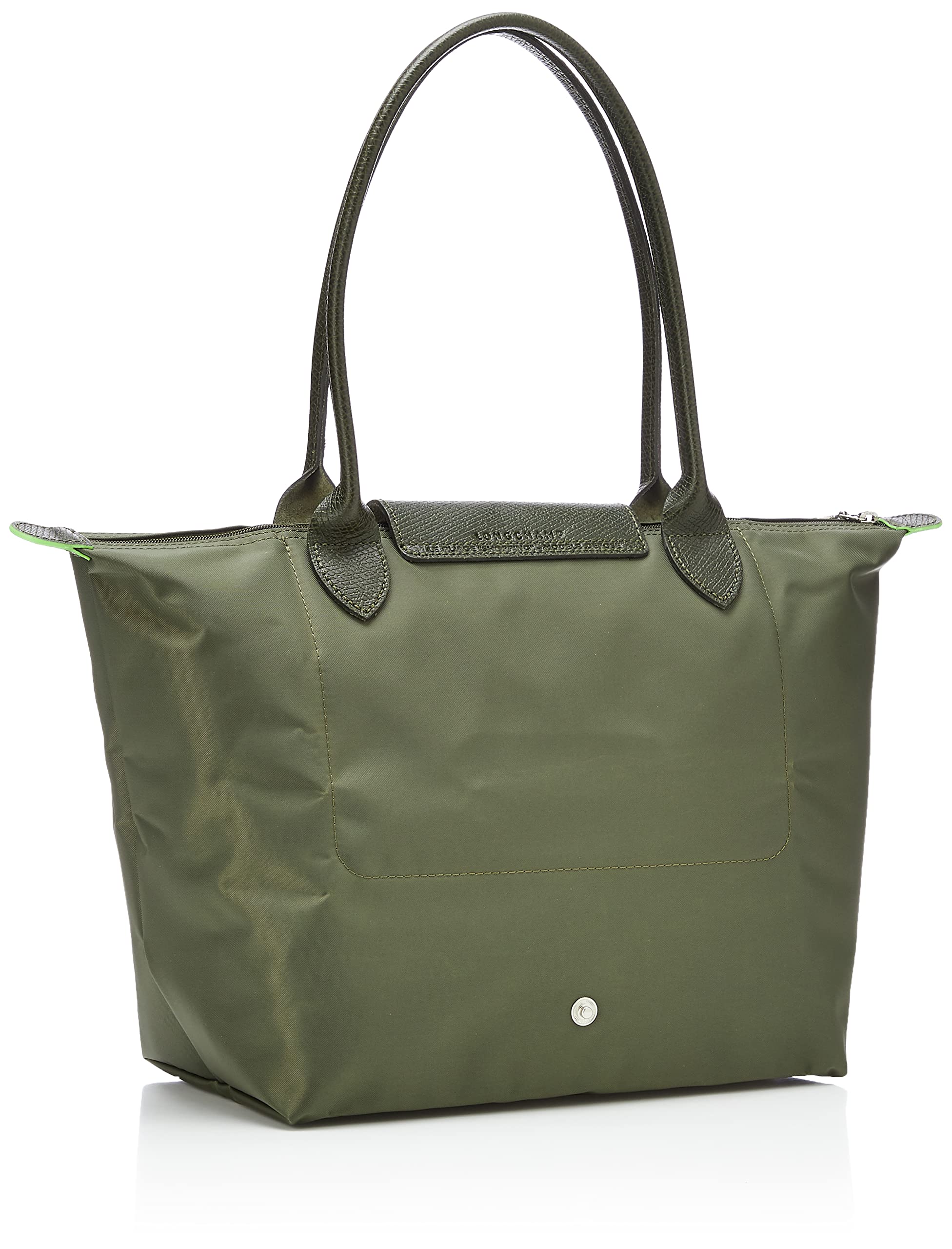 Longchamp Large Tote Bag for Women - Durable Nylon Travel Bag with Leather Handles - Perfect for Work, Gym, and Weekend Getaways