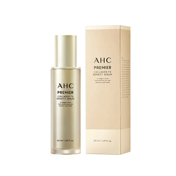 AHC Premier Collagen T3 Density Serum 30ml / 50ml - Anti-Aging Face Serum for Wrinkles & Fine Lines - Hydrating & Firming Skincare for Daily Use