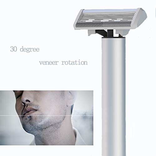 AKL Electric Razor for Men - Rechargeable Wet & Dry Foil Shaver with Trimmer - Smooth Shaving & Grooming Kit - Perfect for Travel, Home & Office Use