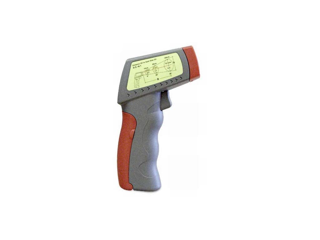 TPI 384a Infrared Thermometer Gun with Laser Pointer - High Temperature Range up to 1022°F (550°C) for Industrial, HVAC, Cooking, and Home Use