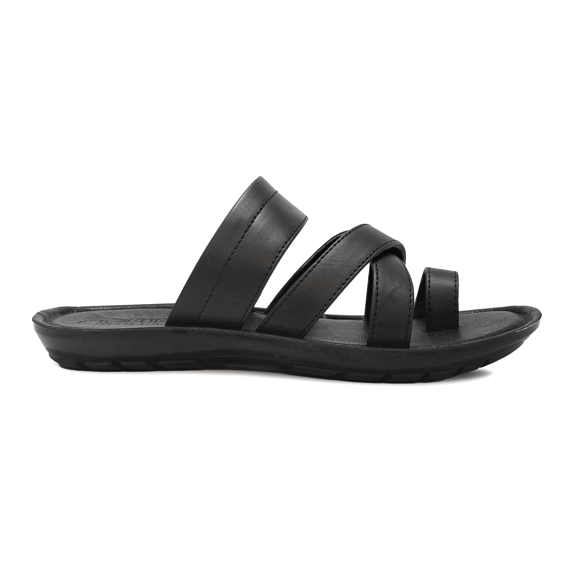 Men's Casual Walking Slippers - Comfortable PU Leather House Shoes for Asian Men | Indoor & Outdoor Use, Home Relaxation, Daily Wear