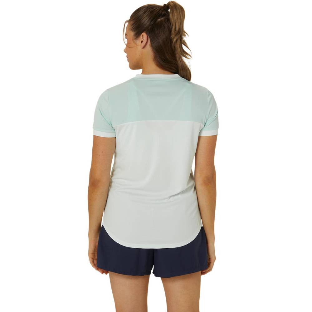 ASICS Women's Court Top Tennis Shoes - Lightweight Comfort Sneakers for Women in Mint Green | Perfect for Tennis, Gym Workouts & Casual Wear