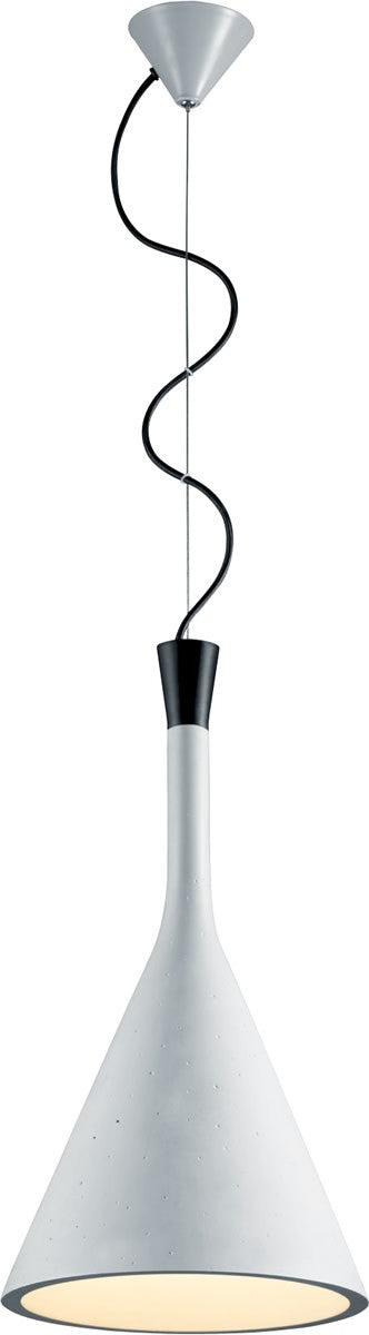 11W Roddik Single Light Pendant Lamp in Museum Grey - Perfect for Kitchen Island, Dining Room, and Modern Living Room Lighting
