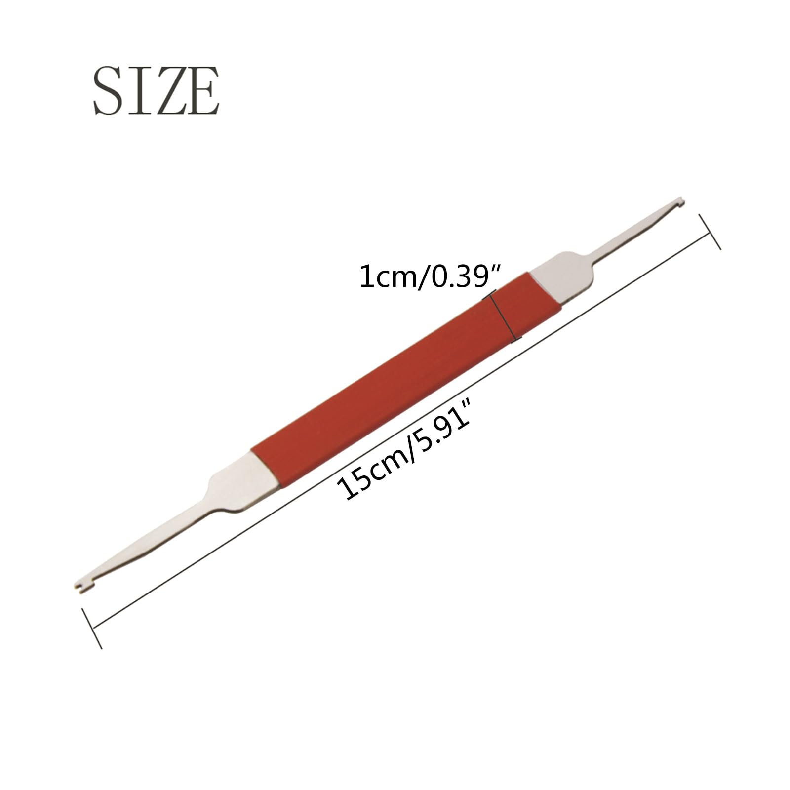 Professional Double Head Spring Hook - Woodwind Instrument Repair Tool for Flute, Clarinet, Saxophone Maintenance | Needle Spring Replacement & Musical Instrument Repair Accessories (Perfect for DIY Repairs & Professional Instrument Maintenance)
