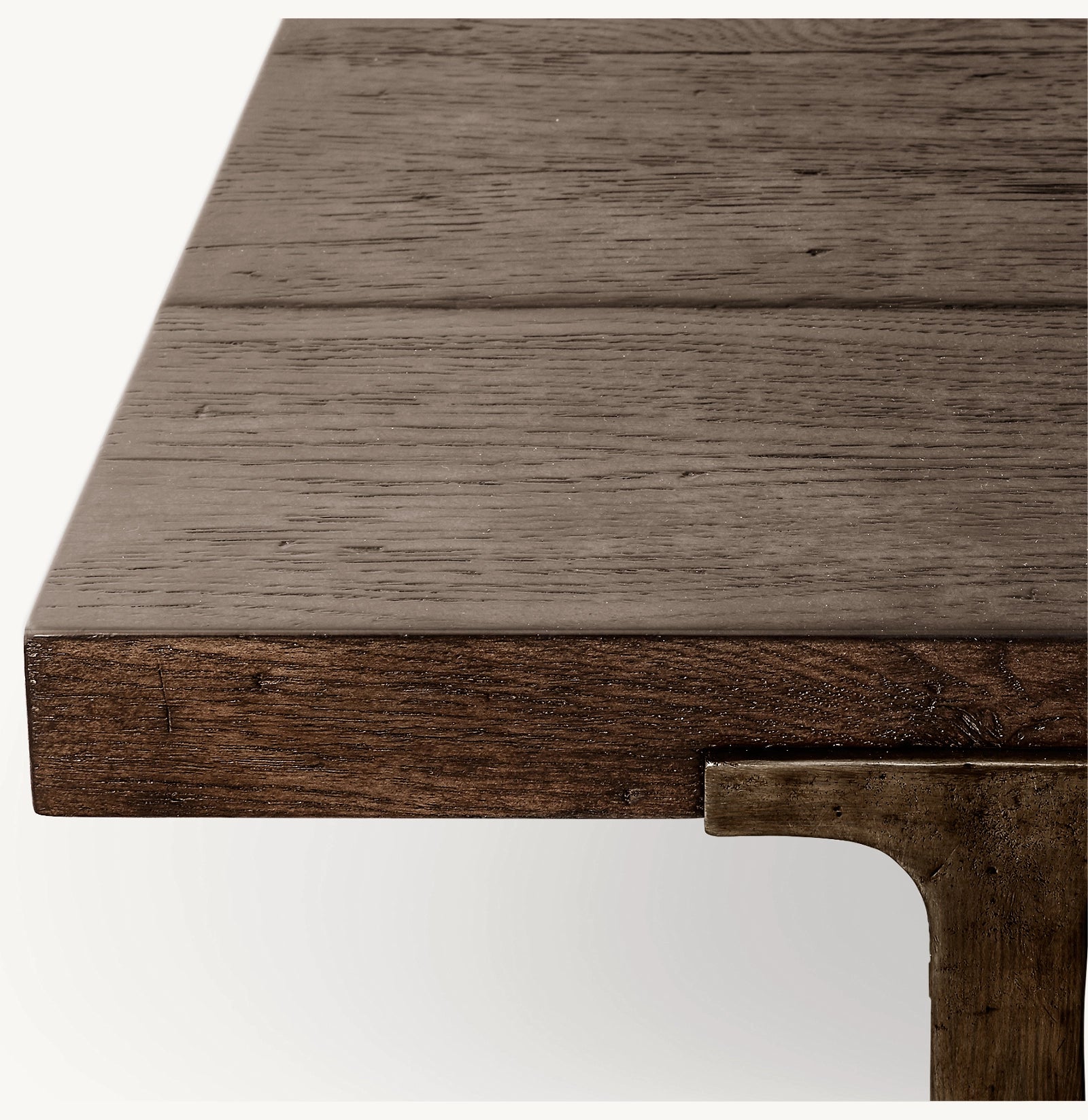 Modern T Brace Coffee Table - Sturdy Industrial Style Accent Table for Living Room, Office & Lounge Areas | Perfect for Small Spaces, Apartments & Home Decor