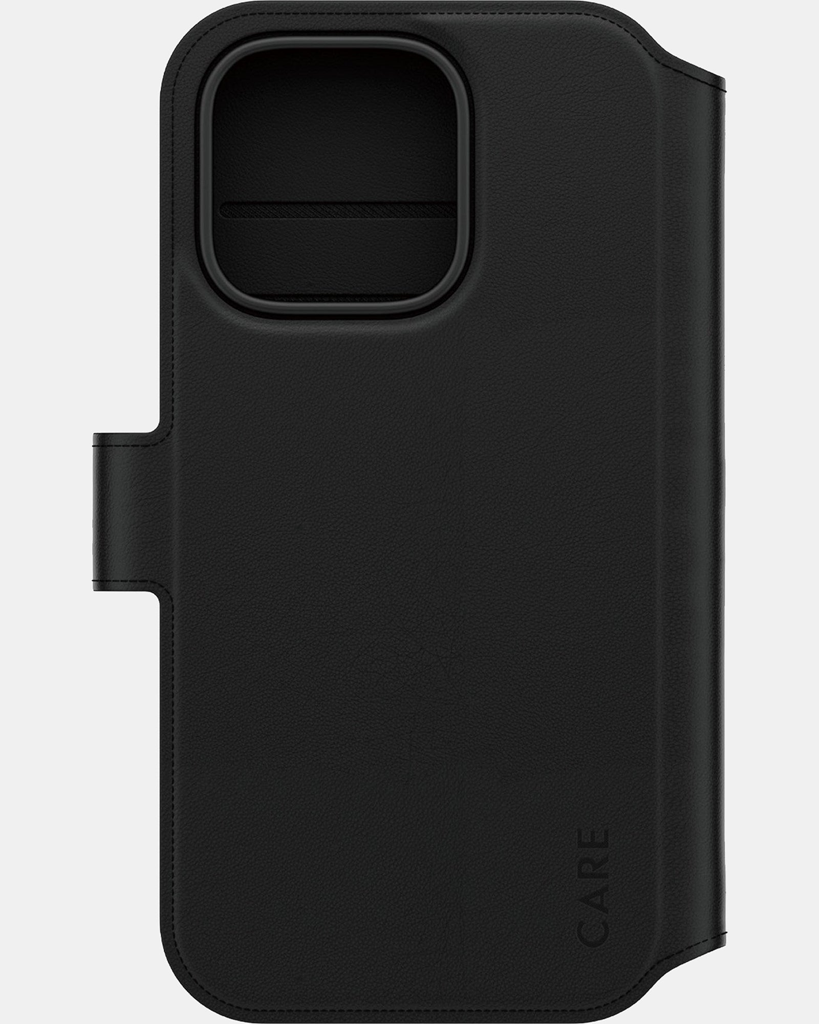 Panzer Tango Wallet Phone Case for iPhone 16 Pro - RFID Blocking, Slim Design, Premium Leather (Black) - Perfect for Everyday Use, Travel & Business