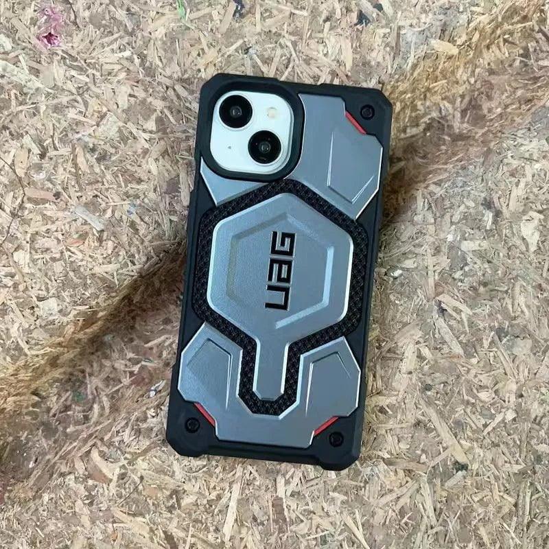 UAG Monarch Pro Kevlar iPhone 15 Pro Case with MagSafe - Rugged Protective Cover for Outdoor, Work & Daily Use