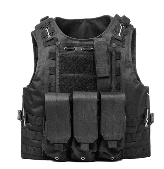 Tactical Molle Vest Lightweight Waterproof & Durable - Military & Outdoor Gear for Hiking, Camping & Airsoft