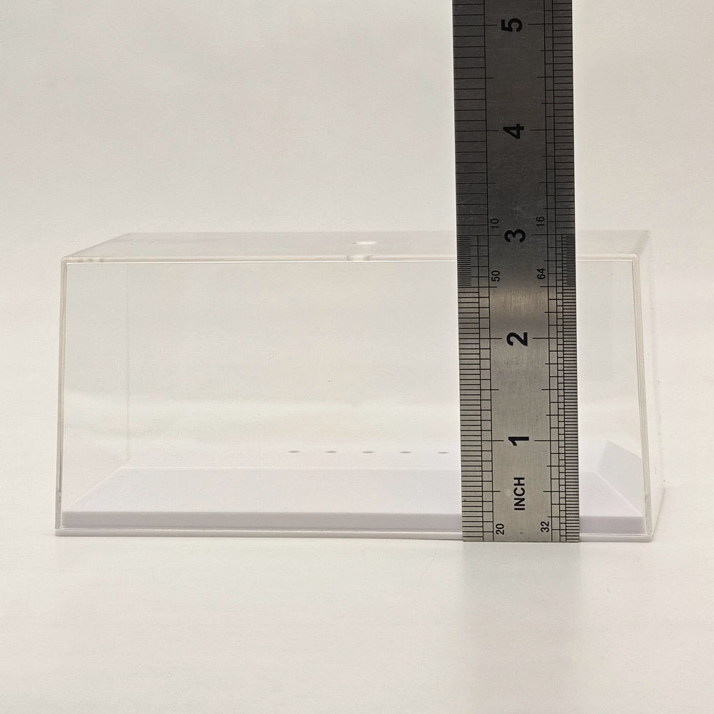 1/43 Scale IXO Model Car Acrylic Display Case - Clear Dustproof Protective Box for Collectible Diecast Cars - Perfect for Showcase, Home Decor, and Gift Giving