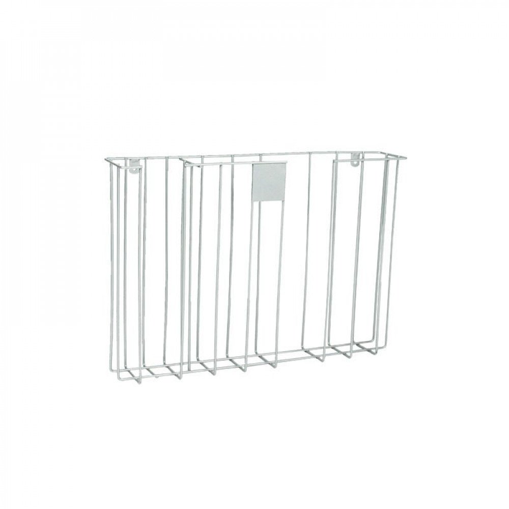 HORZE Silver Bandage Basket - One Size - Perfect for Horse Grooming & Veterinary Supplies Storage