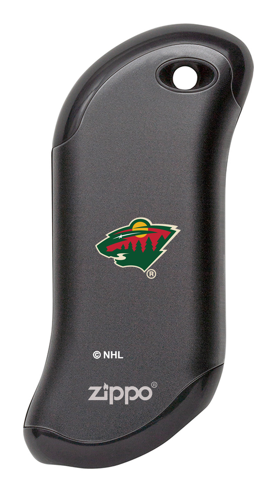 Minnesota Wild NHL Team Rechargeable Hand Warmer - HeatBank® 9s Portable Pocket Warmer for Winter Sports, Hunting & Outdoor Activities