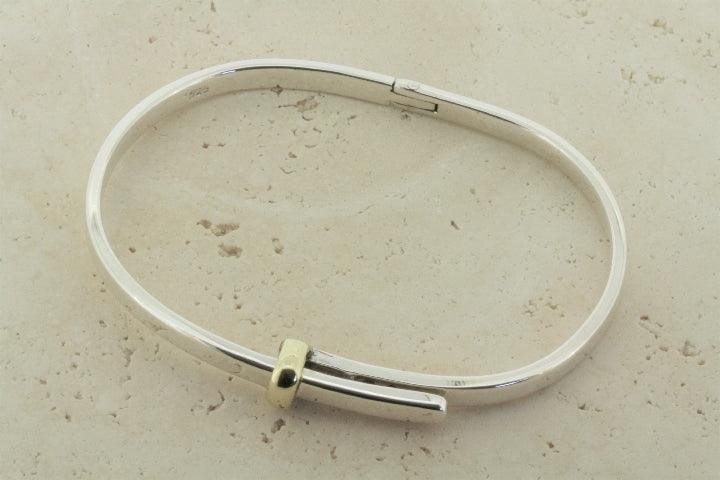 Buckless Bangle Brass Loop - Stylish Boho Bracelet for Women | Perfect for Layering, Stacking & Everyday Wear