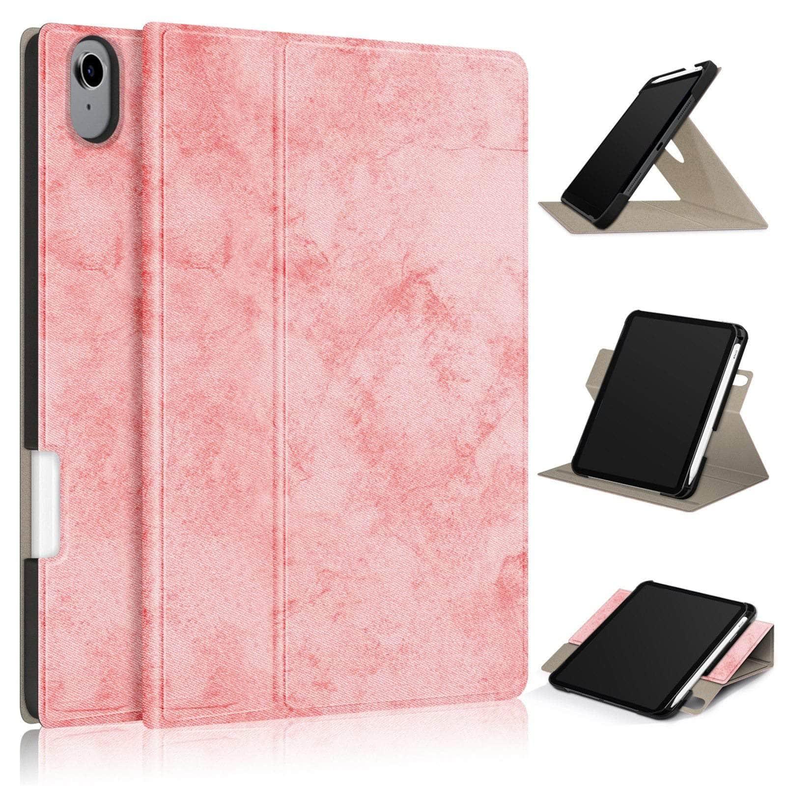 iPad Mini 6 2021 Case - 360° Rotating Protective Cover with Multi-Angle Stand for Reading, Watching & Typing | Compatible with iPad Mini 6th Generation (2021 Model)
