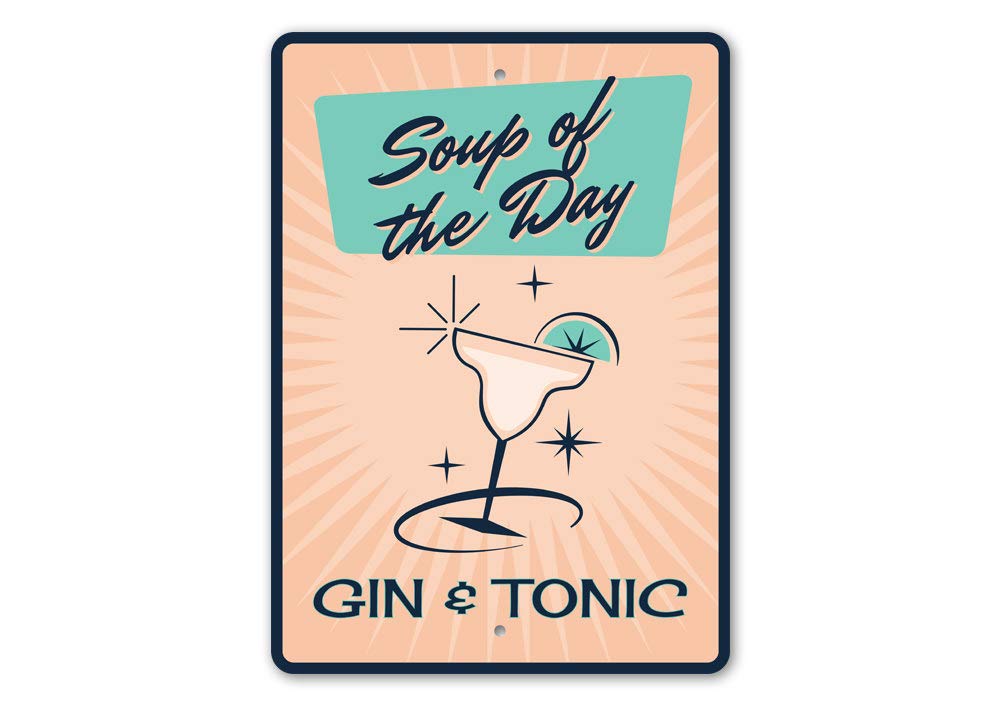 Funny Gin Sign - 16